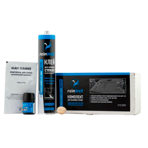 3292 ReinWell Набор для вклейки стекол (среднемодульный) (0,31л) - 0,31 л 3292 ReinWell Набор для вклейки стекол (среднемодульный) (0,31л) - 0,31 л